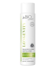 BeBio Cosmetics Longevidad, Champú Fortalecedor Natural para Cabello, 300 ml
