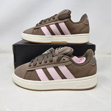 Adidas Grand Court Alpha 00s Marrón Cómodo Zapato Informal / JR0541 / Para Mujer Talla 9.5