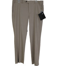 Pantalón Michael Kors Newbury Para Hombre 36x29 Bronceado Colección Pasaporte Cómodo Elastizado NUEVO