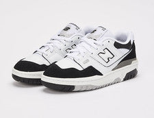 New Balance 550 GS Panda Blanco Negro Nube de Lluvia GSB550CA Parte Superior Baja GS Talla 4Y-7Y