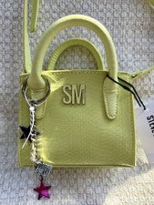 Mini Bolso Bandolera Steve Madden con Dijes Nuevo con Etiquetas Genial Matcha