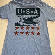NUEVO CON ETIQUETAS CAMISETA SONOMA GRAPHIC CUELLO REDONDO talla Pequeña