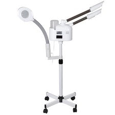 5X Lámpara Spa Vapor Facial Salón Equipo de Belleza Cuidado de la Piel Máquina de Ozono 3 en 1
