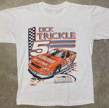 VENTA Camiseta Vintage 1999 Nascar Dick Trickle Schneider, Camisa Dick Trickle