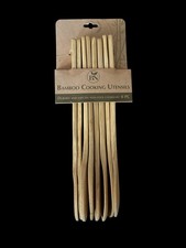 Juego de utensilios de cocina Evriholder 8 piezas 100 % bambú NUEVO