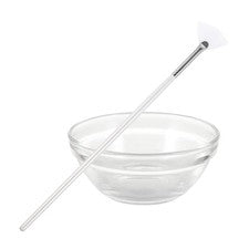 2 piezas cepillos de mascarilla facial reutilizables con tazón para herramientas de cuidado de la piel en el hogar