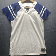 NFL MUJER INDIANAPOLIS COLTS CAMPO EN BLANCO COQUETEO MODA JERSEY, M