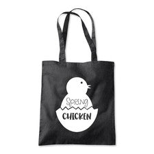 Lindo bolso de compras de playa Spring Chick