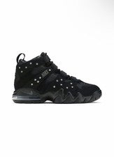 NUEVO Nike Air Max 2 CB 94 Triple Negro Charles Barkley DC1411-001 Talla 11.5 - 12