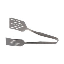 Edelstahl Küchenzange 27 x 10 cm zum Grillen Braten und Buffet Servieren