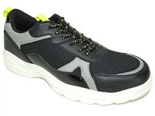 Zapatillas deportivas KINGSIDE Geoffrey Dad para hombre negras/grises/neón talla 11 M