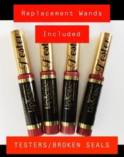 💟 ***TESTERS LIPSENSE SeneGence SELLOS ROTOS 90% Completo -VARITAS EXTRA INCLUIDAS