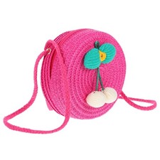 Bolso de Hombro Cartera Miniatura para Niño Niña Moneda Tejido a Mano