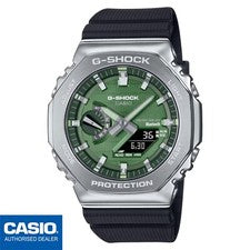 CASIO GBM-2100A-1A3ER⎪GBM-2100A-1A3⎪G-SHOCK TOUGH SOLAR ⎪Bluetooth⎪VERDE