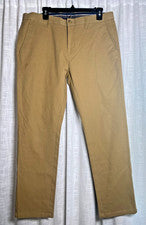 Pantalones chinos ID Brooklyn marrón ID Brooklyn talla 33 mezcla de algodón nuevos sin etiquetas $88