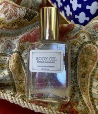 Aceite corporal de lavanda francesa de gordolobo y gorrión 30 ml / 1 oz u b Splash NUEVO