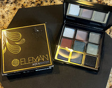Paleta de sombras de ojos Eleman Beauty Aqua Water 9 colores 0,53 oz