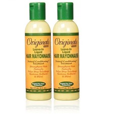 2 x Africa's Best Organics Leave - en mayonesa líquida para cabello