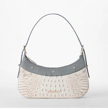 Bolso de hombro BRAHMIN Kyrie Snowball Minden pequeño de moda para mujer