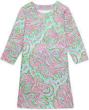 Vestido para mujer - Vestido estampado - Solero - Grande - Verde neón brillante