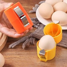 Separador de cáscara de huevo de mano abridor de cáscara de huevo cocina hogar herramienta de corte de huevos-y