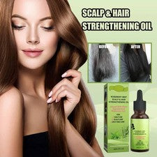 Solución nutritiva para el cabello como nuevo crecimiento del cabello cuero cabelludo cuidado de extremo dividido fortal