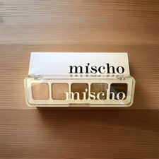 Mini paleta de sombras de ojos Mischo Beauty 01 nueva en caja maquillaje limpio