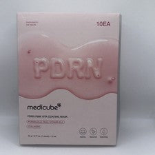 Mascarilla Recubridora Medicube PDRN Pink Vita - Paquete de 10 - Hidratación y Reafirmante Nueva