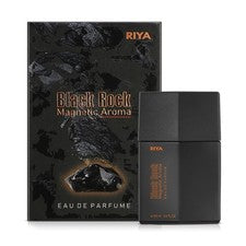 Riya Black Rock Aroma Magnético Eau De Perfume Spray Aroma Larga Duración 100 ml