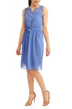 Jaquline Design Studio Mujer Encaje Deta, Periwinkle, Grande