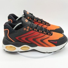 Nike Air Max TW SE Talla 10.5 Hombres Negro Naranja FJ2590-001, NUEVO