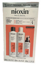 Nioxin Pro Clinical System 4, cabello coloreado, seco, dañado, combate el adelgazamiento