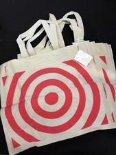 Lote de 10 bolsas de compras reutilizables plegables Target grises bolsa de supermercado ecológica duradera
