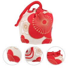 Bolso con cordón Bolso de mano estilo japonés Kimono Bolsa Bolso para teléfono
