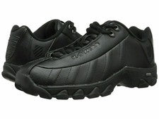 Zapato Deportivo de Entrenamiento de Cuero K-Swiss para Hombre 03426-008-M Negro/Negro Nuevo
