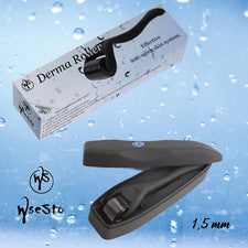 PREMIUM Dermaroller 1,5 540 agujas de titanio anti envejecimiento rostro cuidado de la piel crecimiento de la barba
