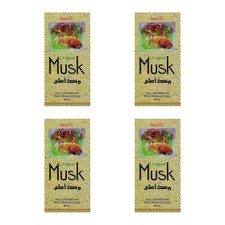 Ahsan Original Musk Long Lasting Roll On Perfume Pack de 4 8 ml cada uno