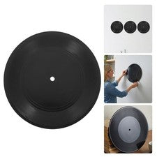 Disco de vinilo de música estilo retro para decoración del hogar 3 piezas arte de pared decoración de habitaciones