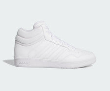 Adidas Hoops 4.0 Mid Hombre’s Atlético Blanco Tenis Calzado Entrenadores JQ9996