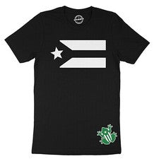 Camiseta Coqui Bandera Hogar Puerto Rico Gráfica Estilo Hip Hop Camiseta Para Hombre