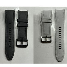 Para Samsung Galaxy Watch 4/5/6/6 reloj clásico correa de cuero correa de reloj de repuesto