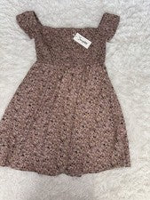 Vestido para mujer Simplee diseño floral rosa L. Nuevo con etiquetas. Hermoso