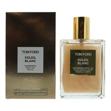 Aceite corporal Tom Ford Soleil Blanc dorado brillante 100 ml para mujer