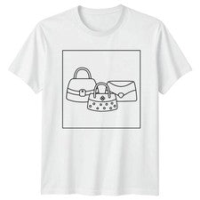 Bolsos Moda Mujer Camiseta Damas Camiseta Gráfico Unisex Top