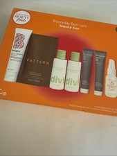 Caja de belleza para el cuidado diario del cabello ULTA Divi, patrón, Briogeo, conjunto a prueba de vida