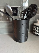 Soporte para utensilios de cocina Mickey Mouse en relieve | Decoración de cocina minimalista