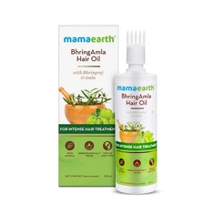 Aceite natural para el cuidado del cuero cabelludo crecimiento del cabello Bhringraj Amla 250 ml envío rápido