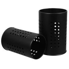 Soporte de utensilios de cocina de 2 piezas para encimera cocina acero inoxidable