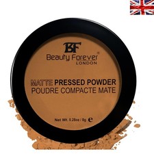 Polvo prensado mate Beauty Forever 8 g - Cobertura impecable y control de brillo