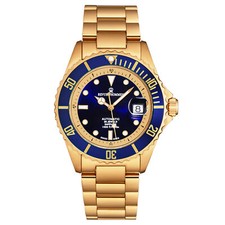 Reloj suizo Revue Thommen para hombre 'Diver' esfera azul acero inoxidable 17571.2465